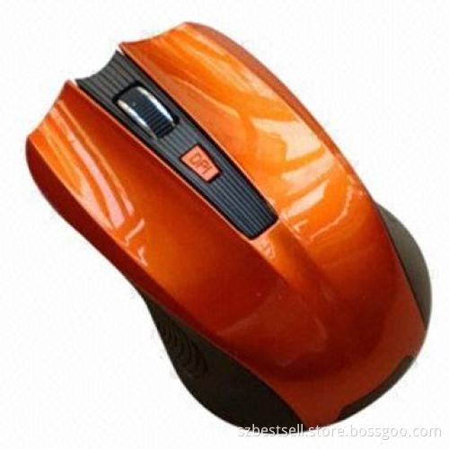 Normal Wireless Optical Mouse, RoHS Directive-compliant